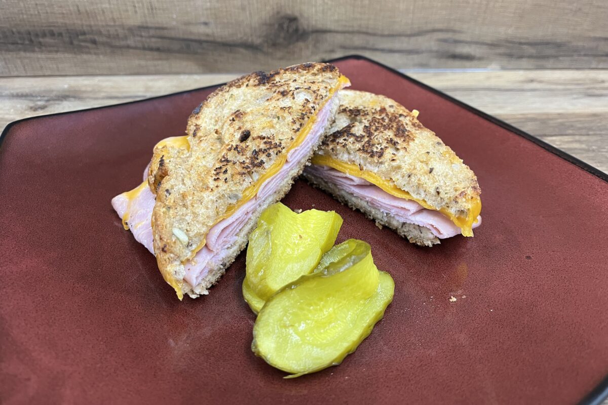 Grilled Ham & Cheese at Family Time Pizza Grilled Ham & Cheese at Family Time Pizza