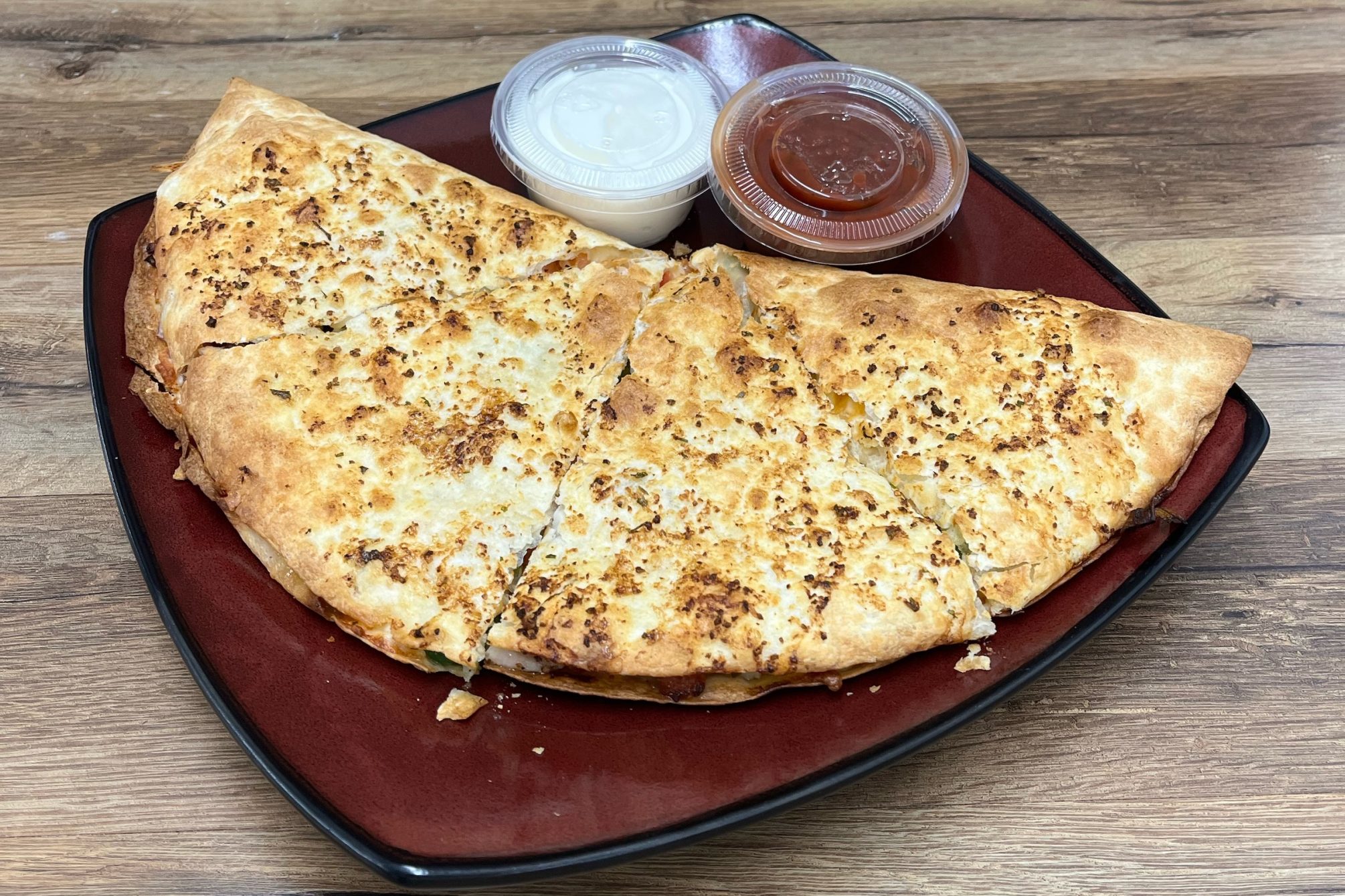 Quesadilla Combo at Family Time Pizza Quesadilla Combo at Family Time Pizza