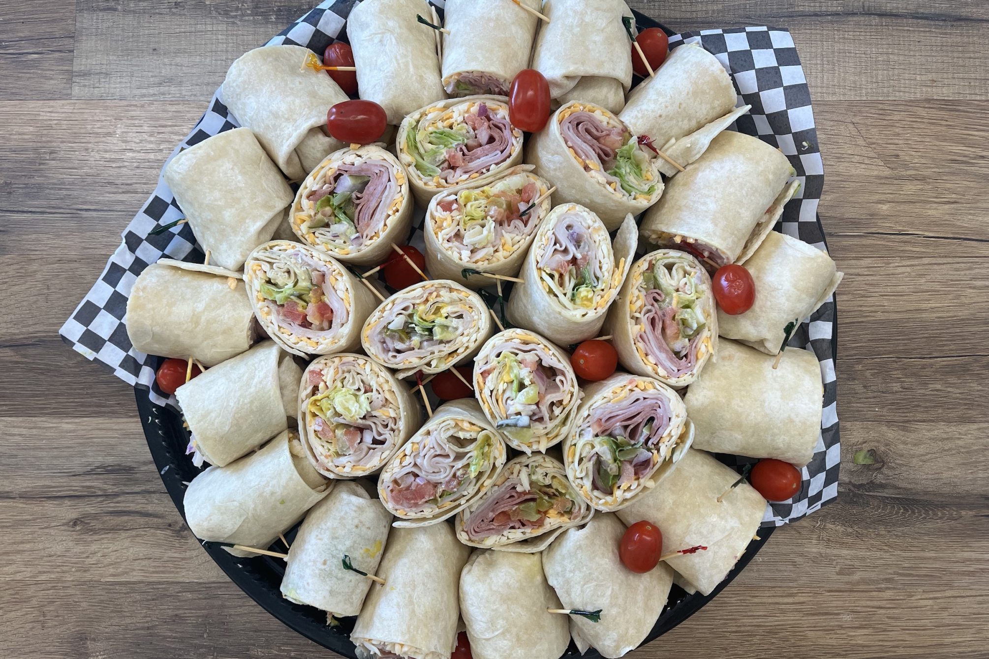 Wrap Platter - Family Time Pizza Wrap Platter - Family Time Pizza